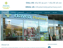 Tablet Screenshot of kennellyspharmacy.com